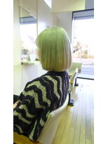 キハラ KIHARA 和泉中央店 ★ホワイトベージュ×イングラボブ