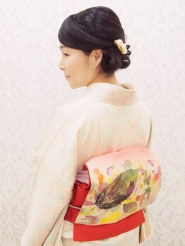 ミチ(michi)の写真/[上野駅徒歩7分]お客様の特別な１日を華やかに彩ります◇仕上がりの美しい着付けで誰よりも輝いて☆