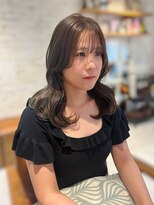 ラボヌールヘアーリアン 川越店(La Bonheur hair Lien)&nbsp;ダークグレージュ/くびれヘア/韓国風ヘア