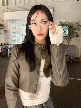 カシェ ホリエ(CACHE HORIE) ロングヘア×ブラック