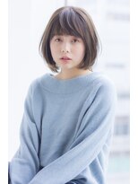 ラフ フロム ガーデン(Laf from GARDEN)&nbsp;寺尾拓巳　大人かわいいラベンダーベージュひし形ボブ