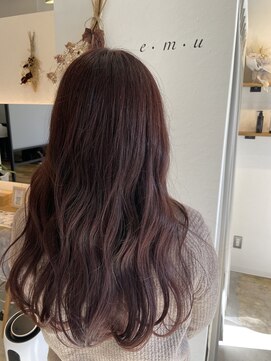 エム(emu) 髪質改善30代40代50代/似合わせ大人可愛い叶えます/ロング
