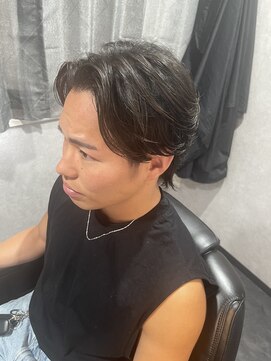 アントレース 池袋店(UNTRACE) センターパート×コンパクトウルフ