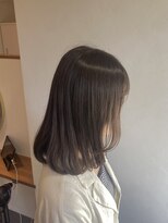 トワ(toi)&nbsp;ラベンダーベージュ/ブリーチなしカラー/横浜/横浜駅