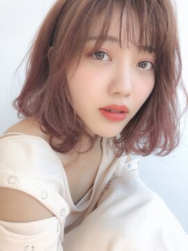 美容室エール ミディアムボブ