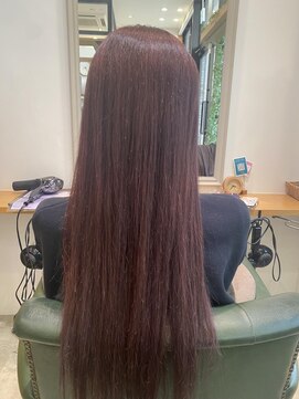 リールヘア 千早店(rire hair) うる艶ピンク