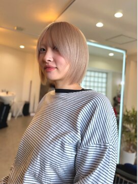 アラレ(ARARE) ストンボブ×ペールベージュ