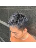 ［SNSで話題］  カット＋メッシュキャップハイライト＋カラー ￥11000