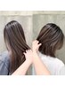【YURI限定ハイライトクーポン】カット、ハイライト、艶カラー￥24.000