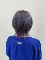 ナオシ 田原台店(nao c)&nbsp;インナーカラー×パープル