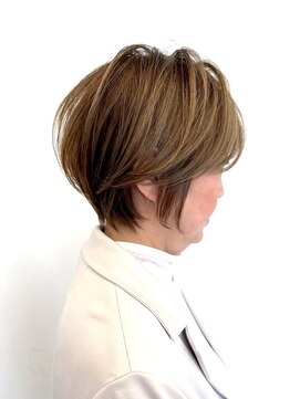 ジエクト 心斎橋 似合わせショート/フェザーショート/細めハイライト