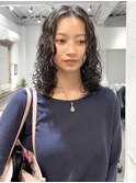 原宿スパイラルパーマウェーブパーマミディアムパーマ30代40代