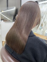 ネウィ 天王寺(newi)&nbsp;シアーベージュ/酸性ストレート/ツヤ髪綺麗系スタイル