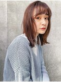ミディアムレイヤー×ラフパーマ◎