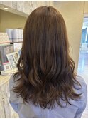 オリーブカラー×レイヤー
