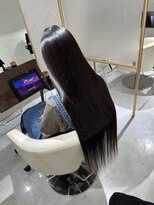 ミヨン 京橋店(miyon)&nbsp;【miyon】韓国レイヤーカット×暗髪カラー×髪質改善