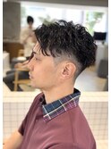 メンズショート×ツイストスパイラル