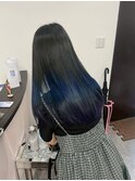ブルー×パープルグラデーション