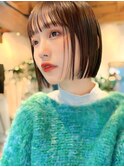 結べるボブくびれボブ大人ボブ切りっぱなしボブ垢抜けボブ表参道