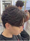熊本メンズサロン フェザーパーマ フェザーショート