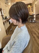 ピケ(pique)&nbsp;大人ボブ/グレーベージュ/グレージュカラー/20代30代40代