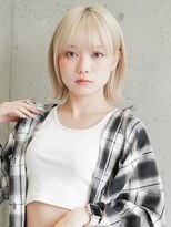 ニューヨークニューヨーク ピオレ姫路店(NYNY)&nbsp;ハイトーン×ぷつっとボブ
