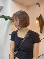 アル 心斎橋(alu)&nbsp;ミルクティーベージュ/髪質改善カラー/美髪エステ