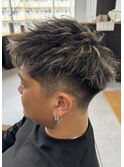 【WAVY】メンズホワイト系ハイライト