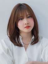 アンアミ シブヤ(Un ami shibuya)&nbsp;【Un ami】大人可愛いミディアムヘア　工藤由佳