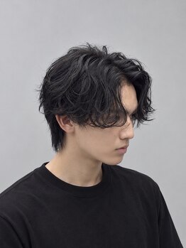 メンズサロンロア(men's salon Loa)の写真/【NEWOPEN・23時まで営業】メンズ支持の厚いスタイリストが提案!ご自宅でも再現性の高いスタイルが叶う◎