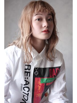 ソイ コンク 下北沢(soi conc) ハイトーンベージュ×ワイドバング #下北沢