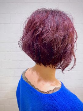 ダスティ 豊科駅前店(Dasty) ゆるパーマ×グレープ
