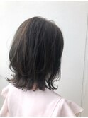 外ハネボブ×グレージュ