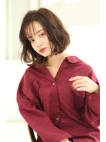 ヘアケアサロン シェーン(hair care salon Schon)&nbsp;ゆるウエーブで大人の色っぽいボブへ♪