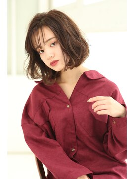ヘアケアサロン シェーン(hair care salon Schon) ゆるウエーブで大人の色っぽいボブへ♪