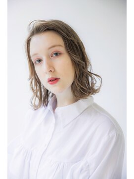 アリエッタ アザブ(ARIETTA AZABU) 色気まとう【モテセク】ラフウェーブ/抜け感ミディ/透明感カラー