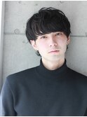トレンドのマッシュウルフショート