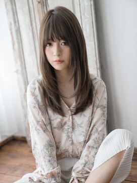 クラッチ 天王寺(CLUTCH) 無造作フェミニンセミロング