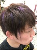 メンズハイライト×パープルカラー！[別府/大分]