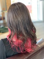 リリー シンジュク(Lilly)&nbsp;【Lilly新宿】#アッシュ #インナーカラー #ピンク