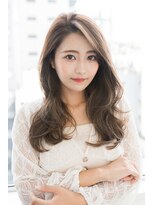 エスドットブルーム(S.BROOM)&nbsp;【S.BROOM　なんば】かきあげ韓国風くびれレイヤースタイル