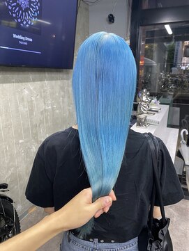 セレーネヘアー(Selene hair) Turquoise Blue