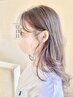 カット+カラー+インナーカラー＋トリートメント（Ｍ）￥18700