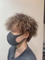 フォルテ 草薙店 ツイストスパイラルパーマ スキンフェード アップバング