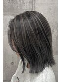 20代30代ハイライトバレイヤージュブリーチ立体感透け感