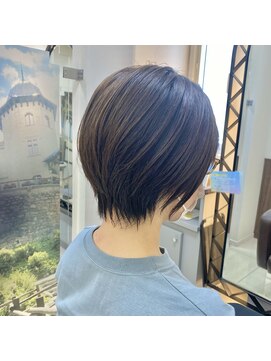 アールモンドヘア新世界 #ショートボブ
