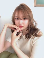 クシュ 所沢東口店(kusyu...)&nbsp;シルキーベージュ/斜めバング/グレージュカラー/デザインカラー