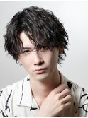 ツイスパ/波巻き/メンズパーマ