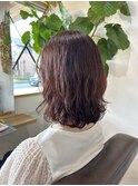パーマ風くせ毛カット