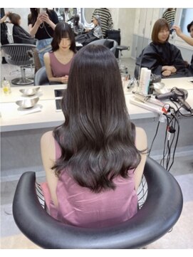 ロンドアヴァントゥス 池袋(Lond aventus) 韓国レイヤー/韓国風/ボブ/髪質改善/黒髪/ブリーチなし〔池袋〕